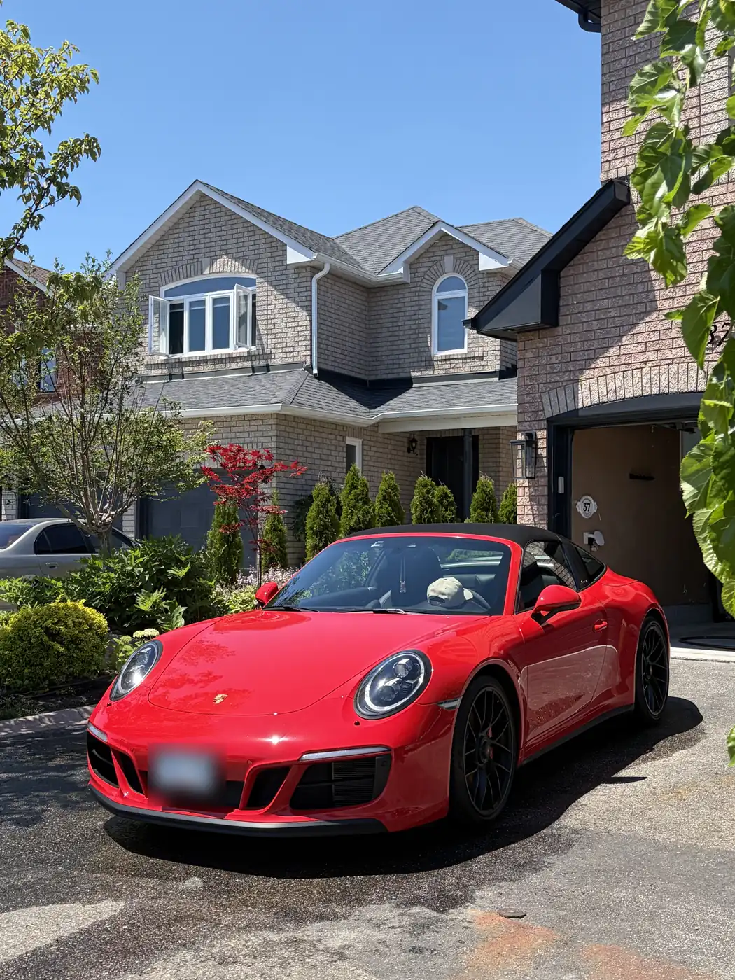 Red Porsche 911 GTS Cabriolet detailed by A1 Auto Spa — Porsche detailing Brampton & GTA